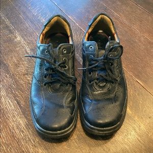 Men’s Black leather Ecco dress shoe,  size EU 44, comparable to a US 10.5